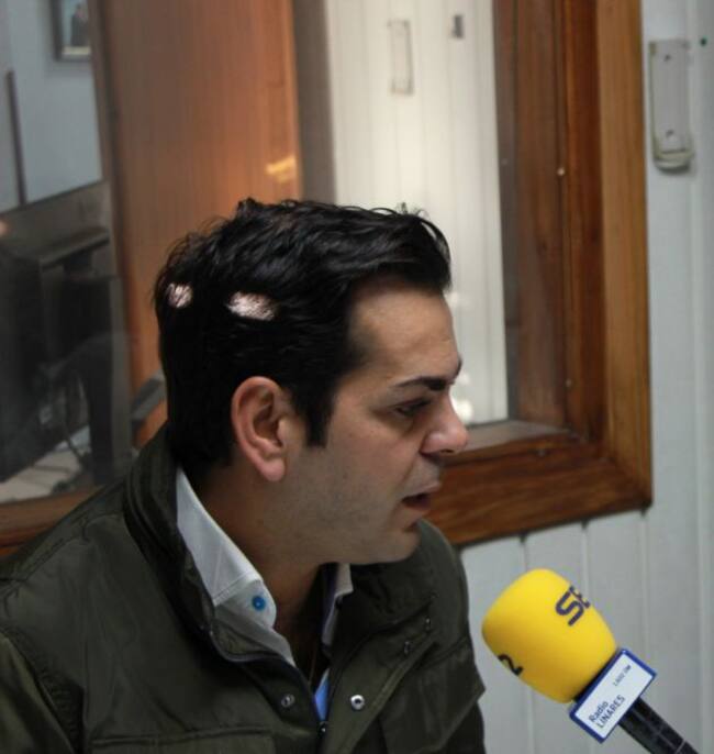 Juan Diego Requena en Radio Linares.