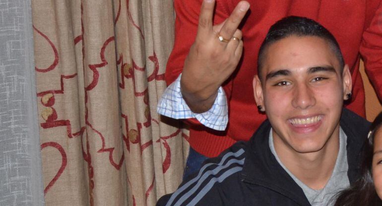 Richi, en una foto de archivo familiar