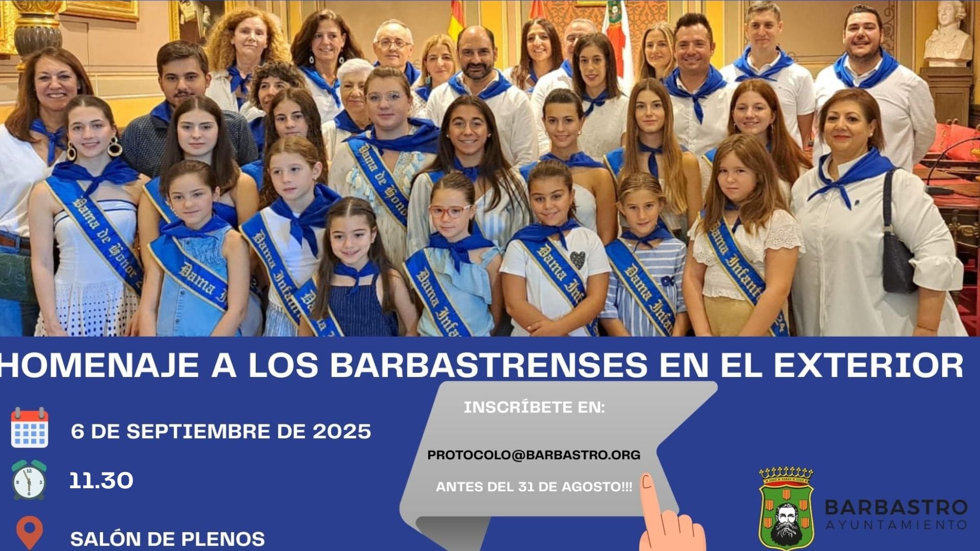 Barbastrenses en el exterior 2025.
