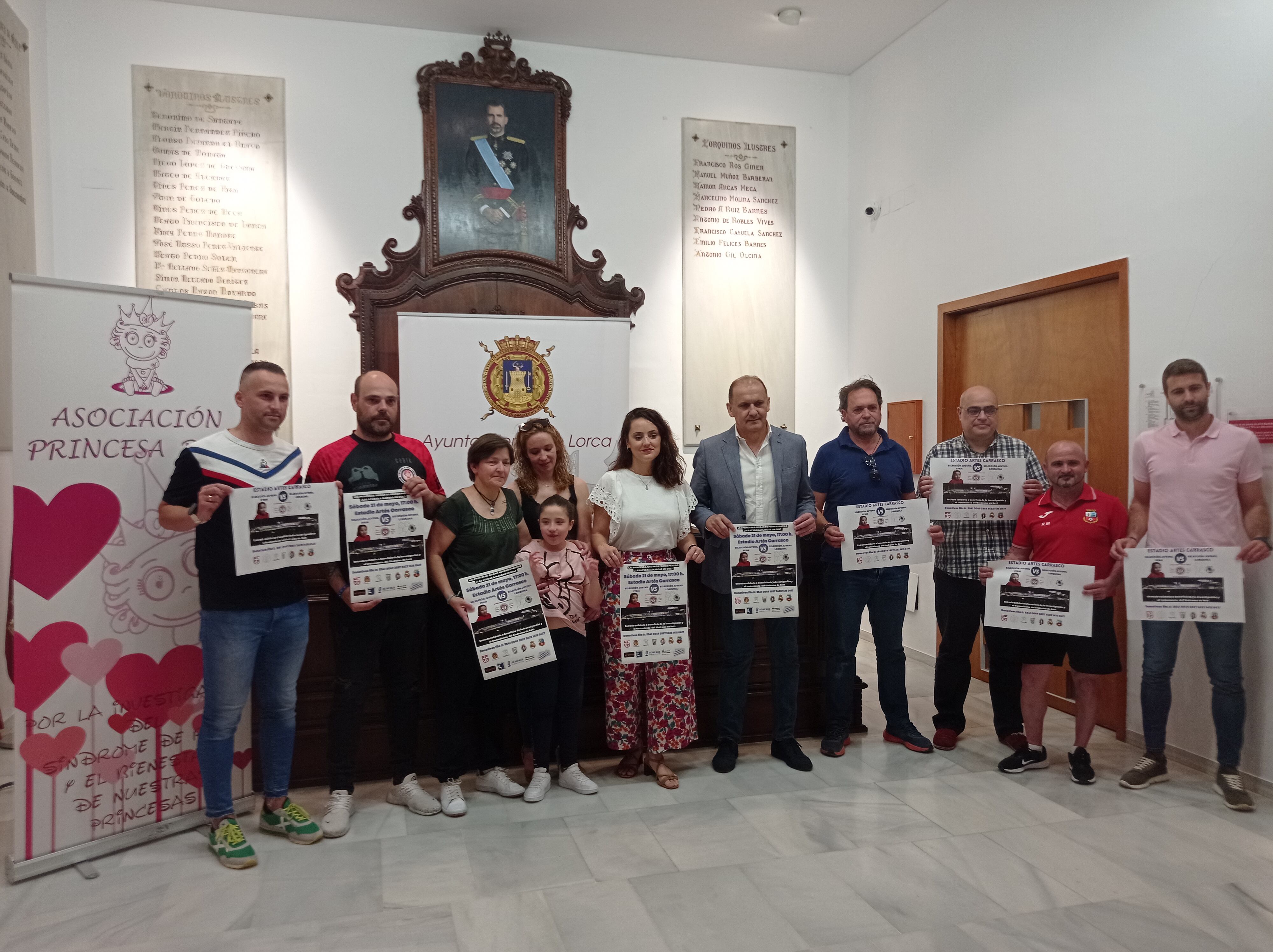Partido de fútbol benéfico para recaudar fondos para el síndrome Rett