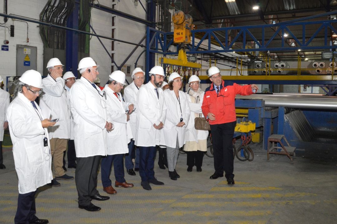 Visita a la empresa Hydro Aluminio de Azuqueca