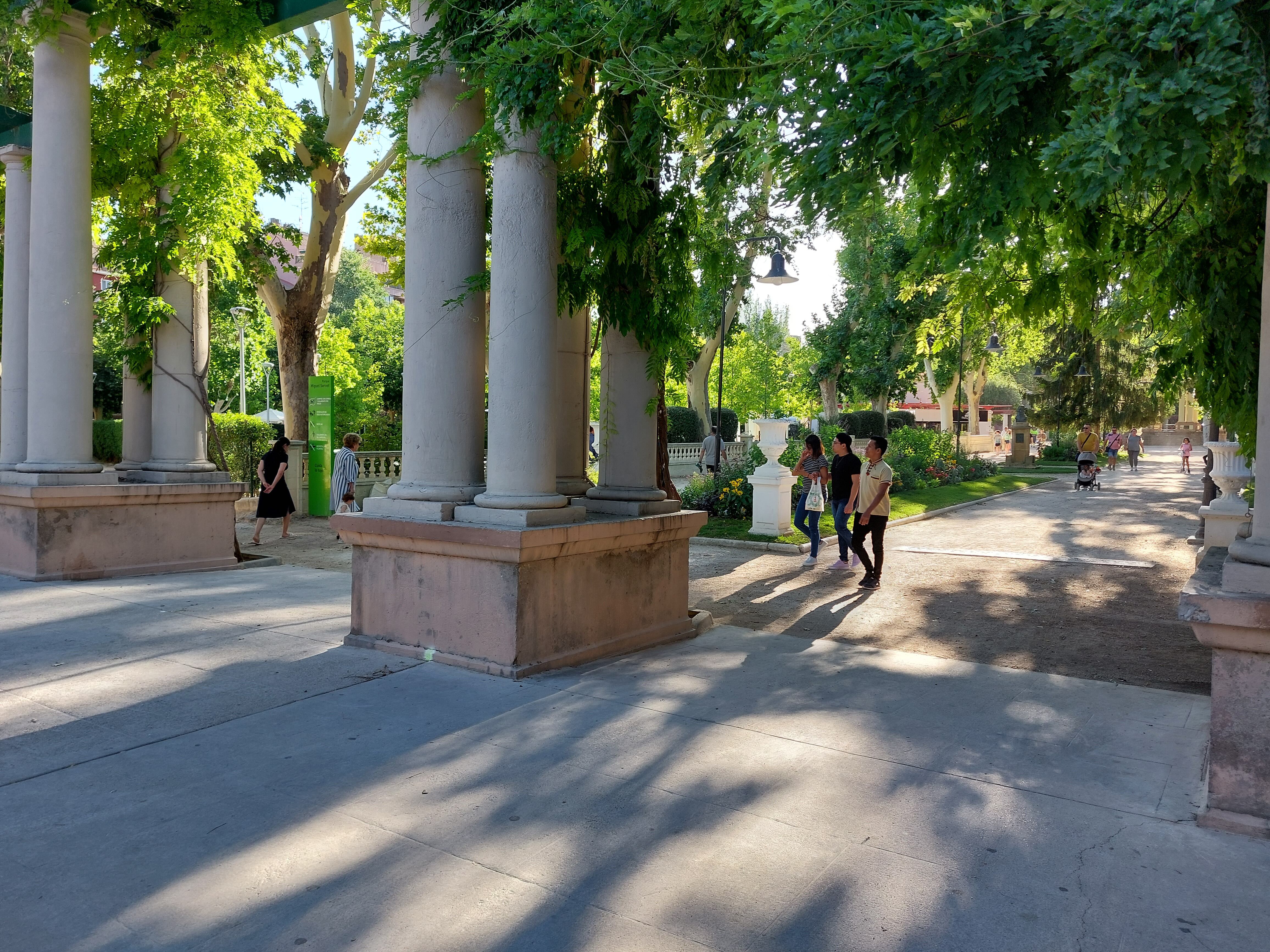 El Parque Miguel Servet ya está abierto de nuevo en Huesca