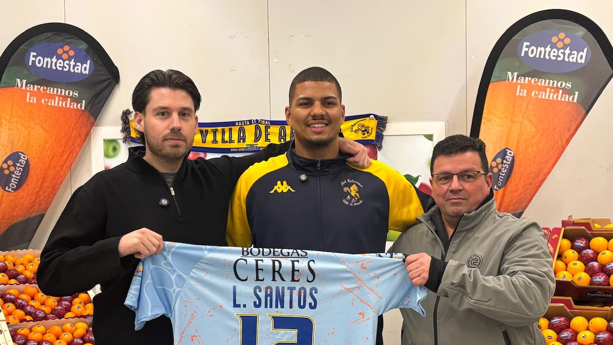 Lucas Santos: "Vengo a ayudar al Villa de Aranda a seguir en la Liga ASOBAL"