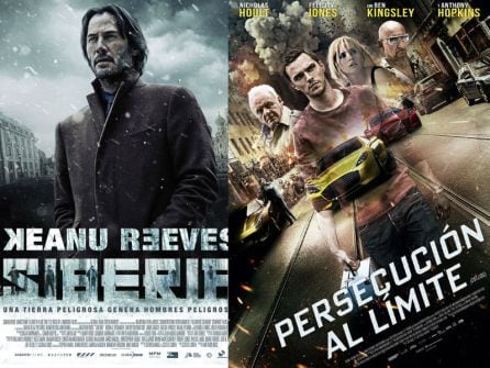 Carteles de &quot;Siberia&quot; y &quot;Persecución al límite&quot;