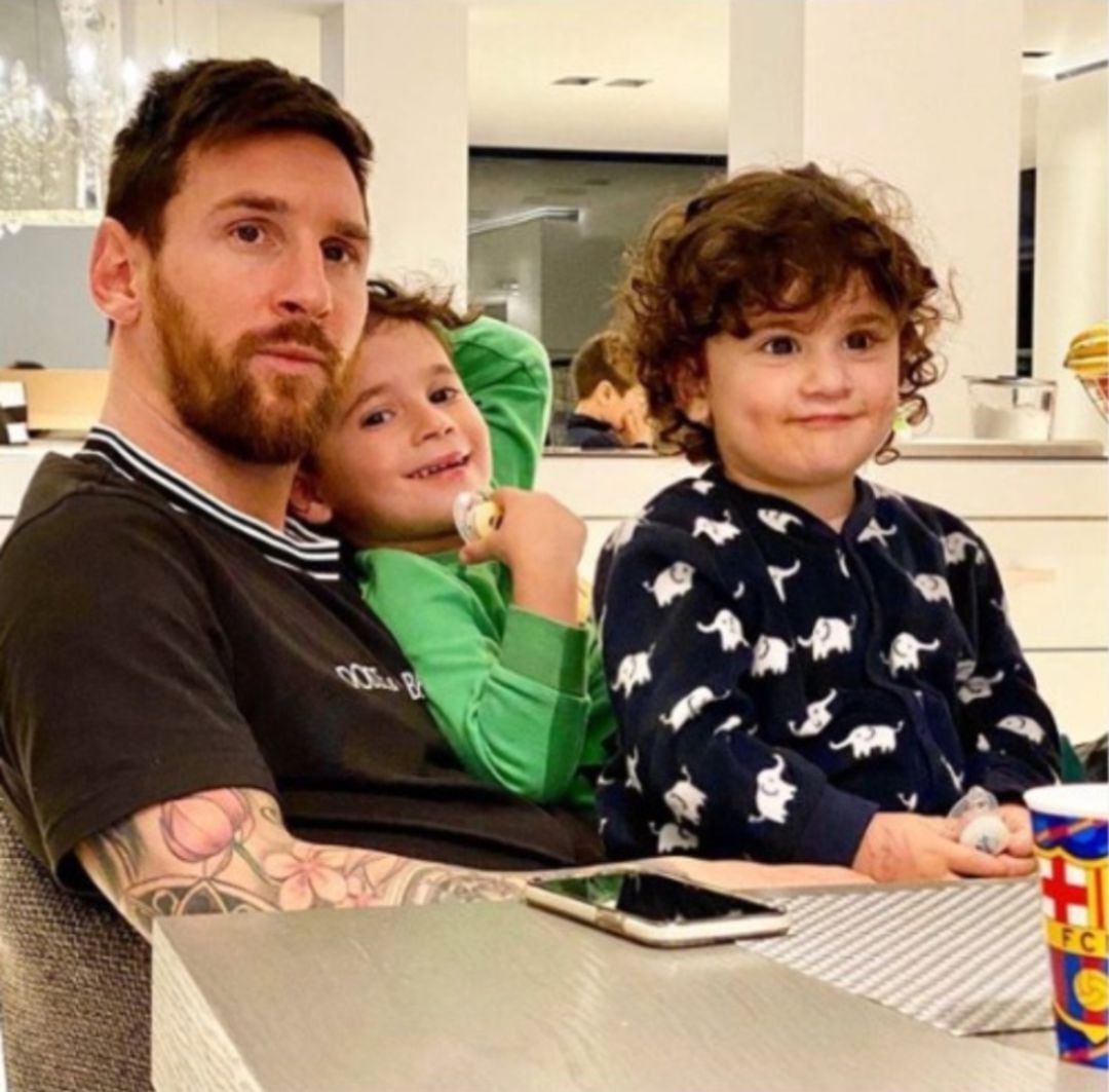 Imagen compartida por Leo Messi en su cuenta de Instagram.