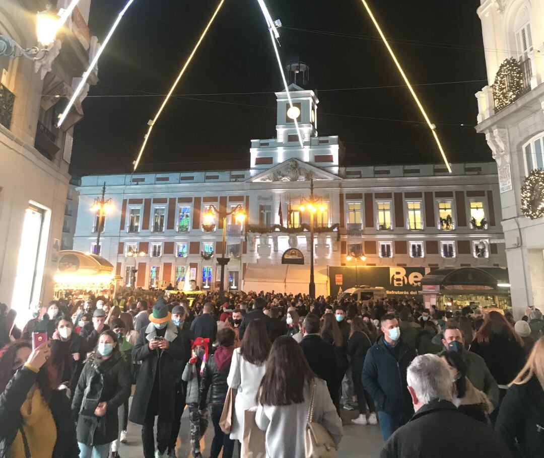 Aglomeraciones en el centro de Madrid por el 'Black Friday'