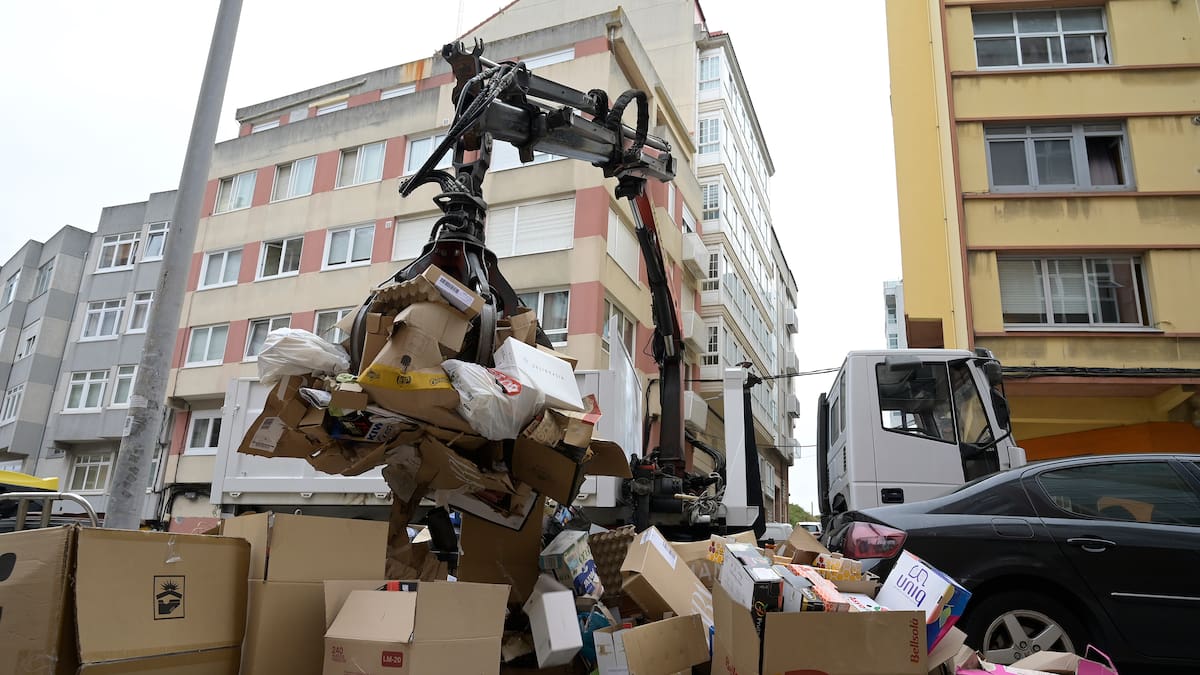 Valoriza retira en tres días casi 200 toneladas de residuos