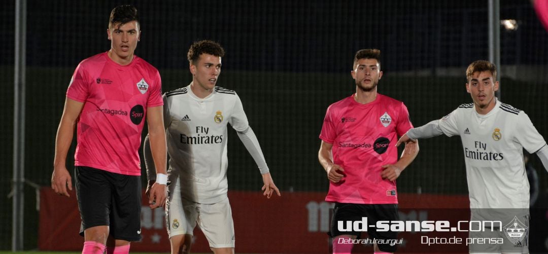 Imagen del aprtido de Ida RM Castilla-UD Sanse