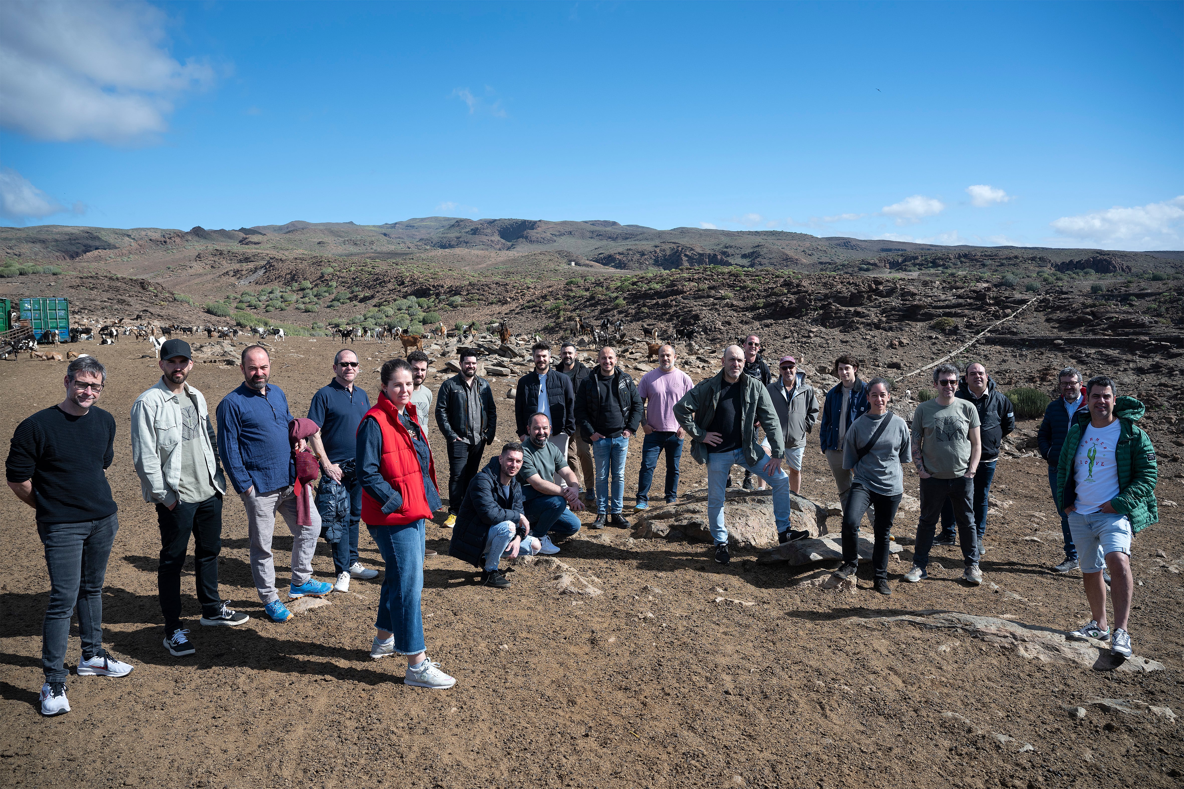 Reunión del colectivo de Cocineros rurales, en la última edición del congreso Terrae, celebrado en Gran Canaria.