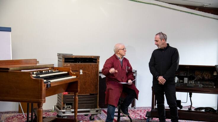 Jesús Mª Aguirre: "ES un trabajo completamente artesanal"