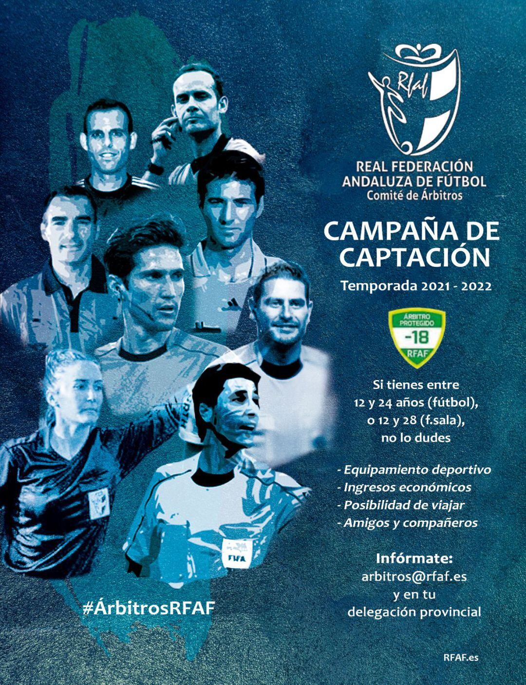 Cartel de la operación de captación de colegiados.