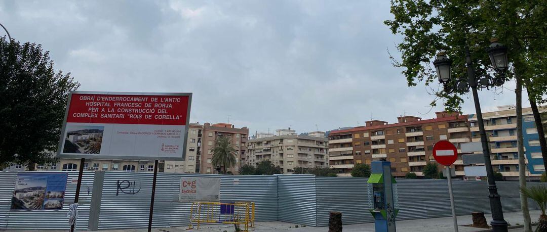 Solar del viejo hospital de Gandia