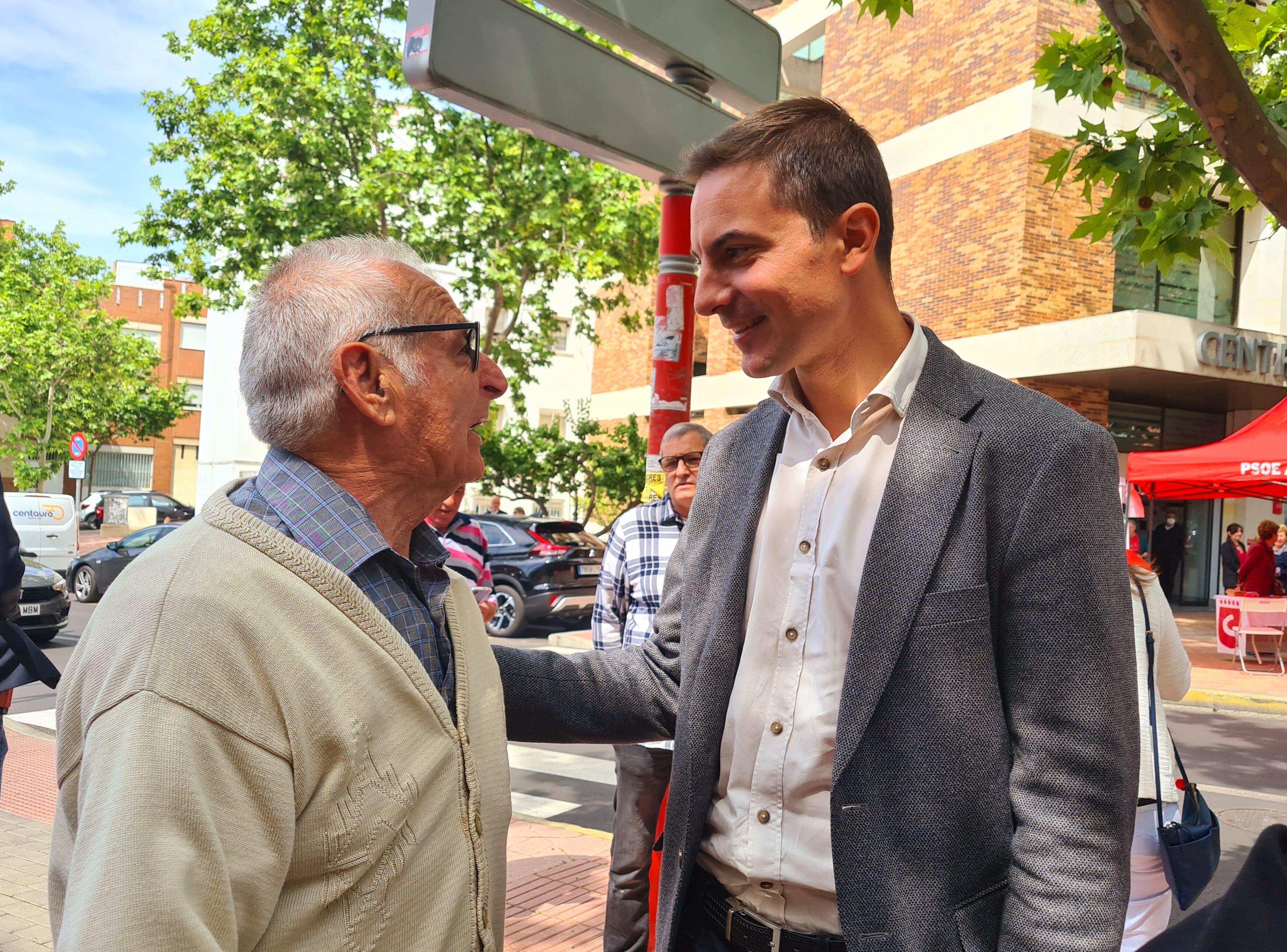 Visita de Juan Lobato a San Sebastián de los Reyes