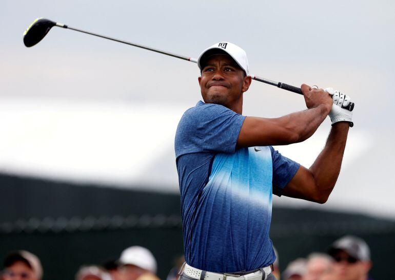 Tiger Woods, compitiendo en 2015