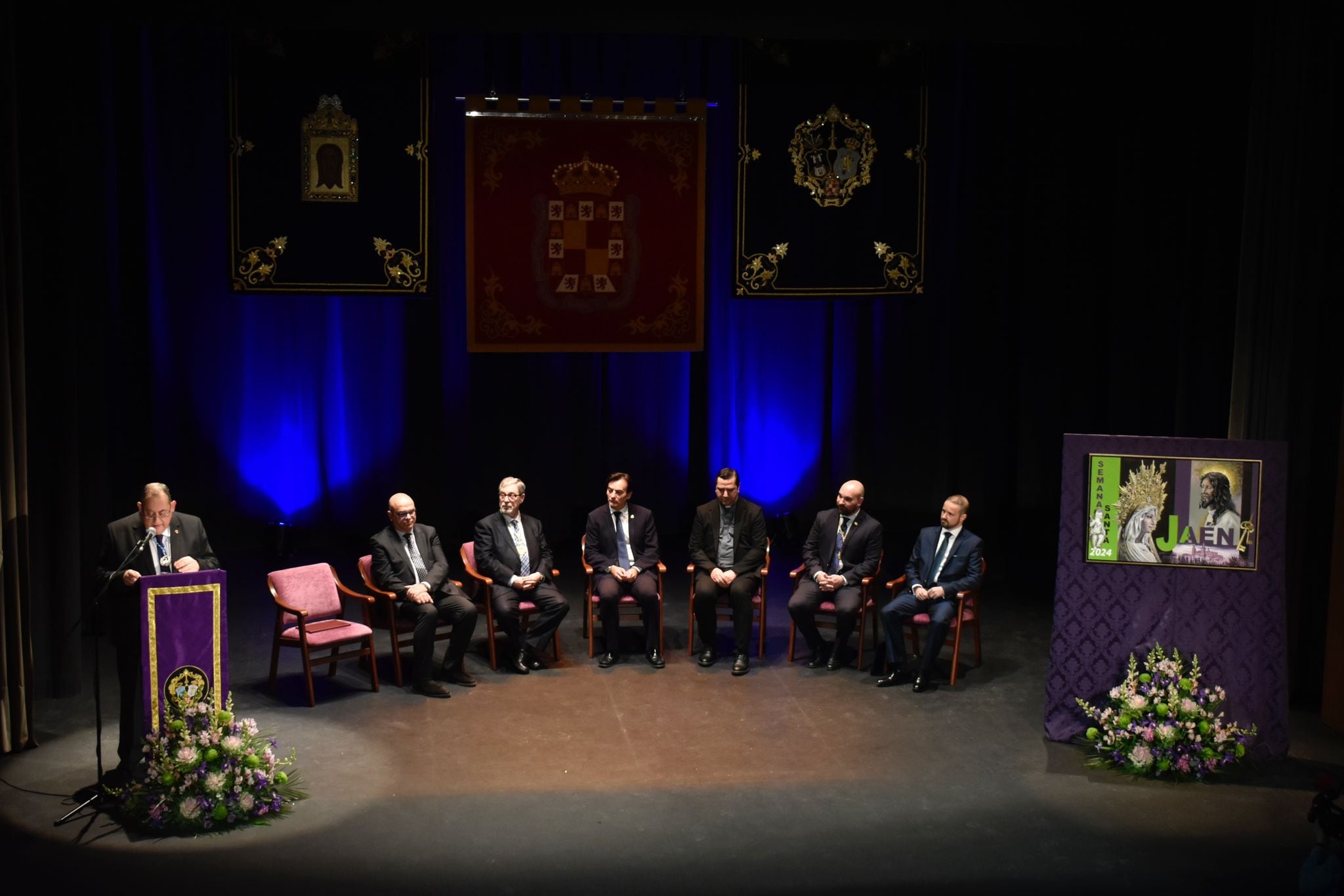 Acto de presentación del Cartel de Semana Santa de Jaén para el 2024