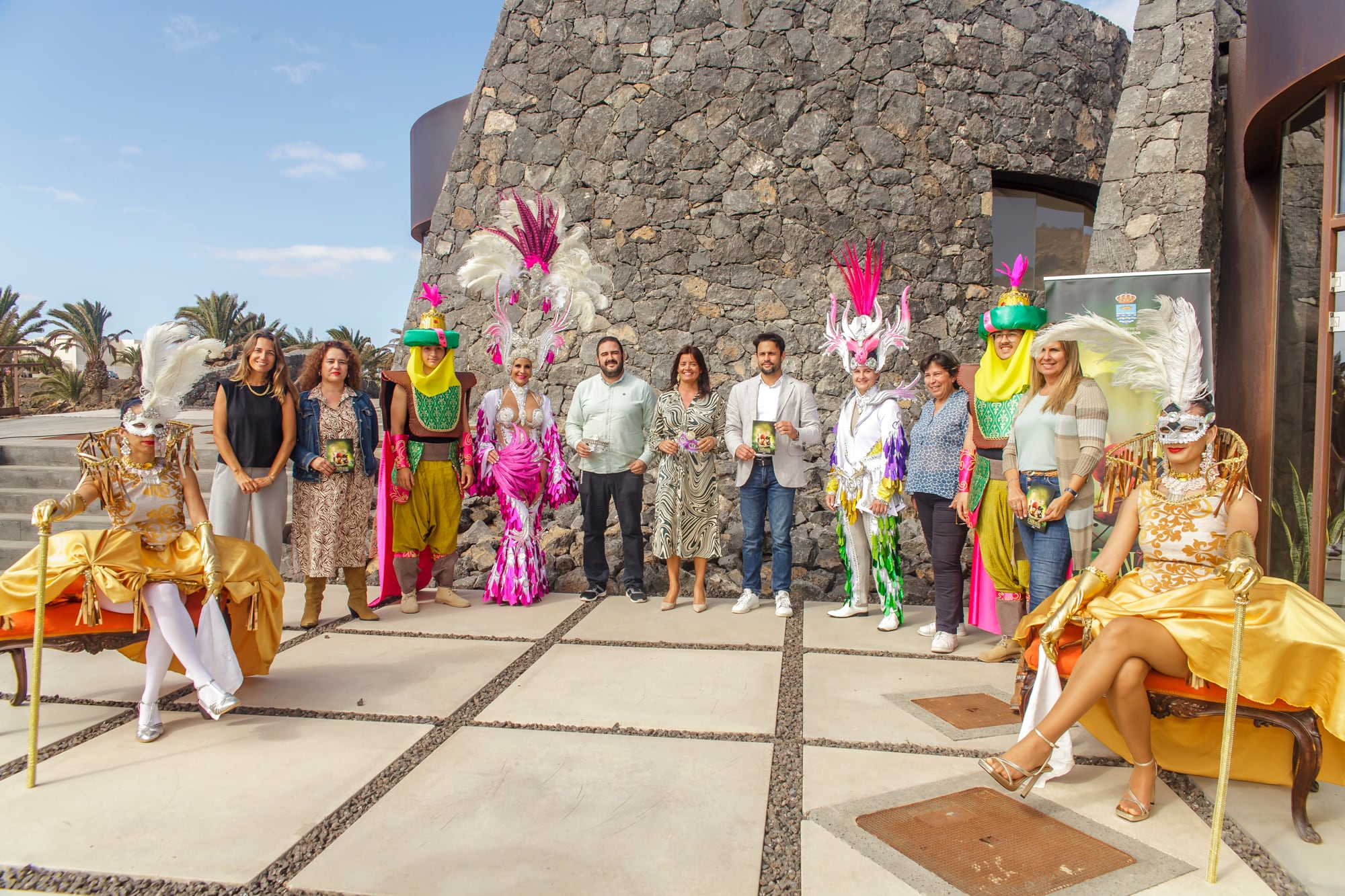 Presentación del programa del Carnaval 2024 ‘Una mascarada veneciana en Teguise’.