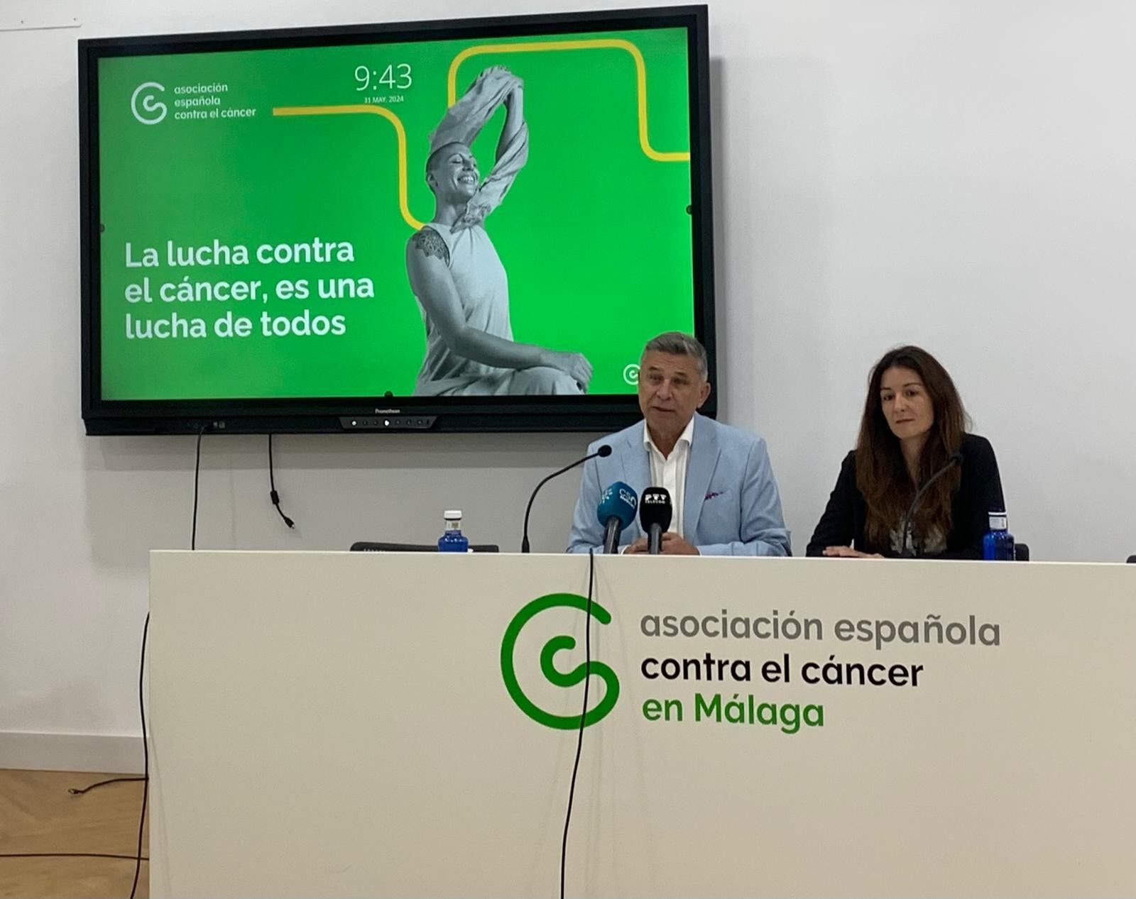 Momento de la presentación de la campaña