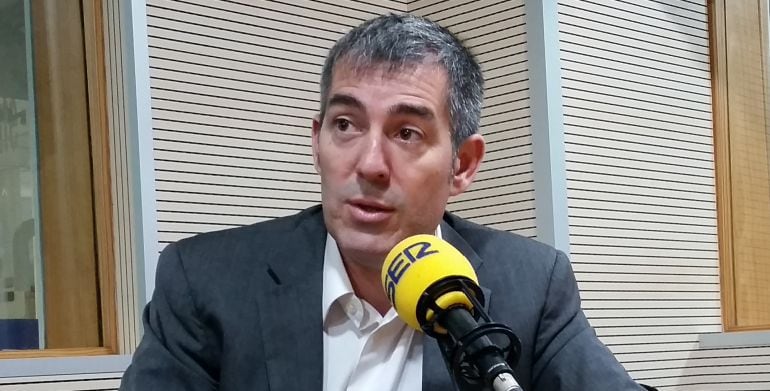 El presidente del Gobierno de Canarias, Fernando Clavijo, en la SER. 