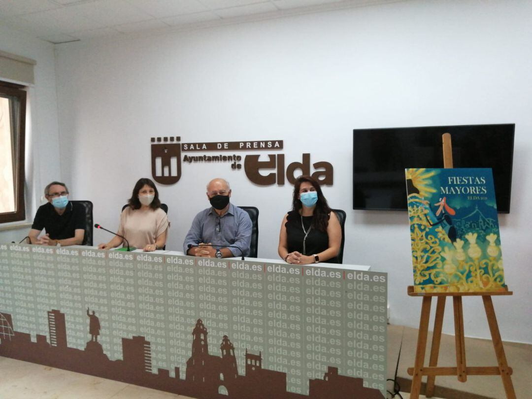 Anuncio de la presentación de la revista de Fiestas Mayores de Elda 