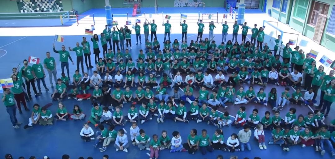 Alumnos del colegio Claret Fuensanta