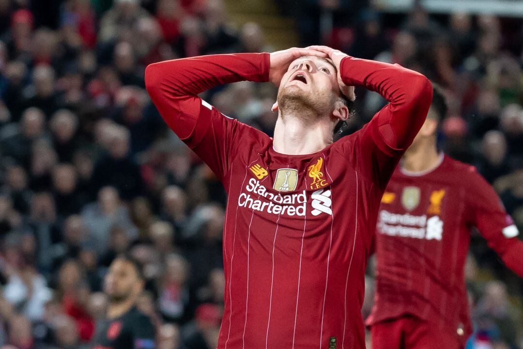 Robertson, jugador del Liverpool 