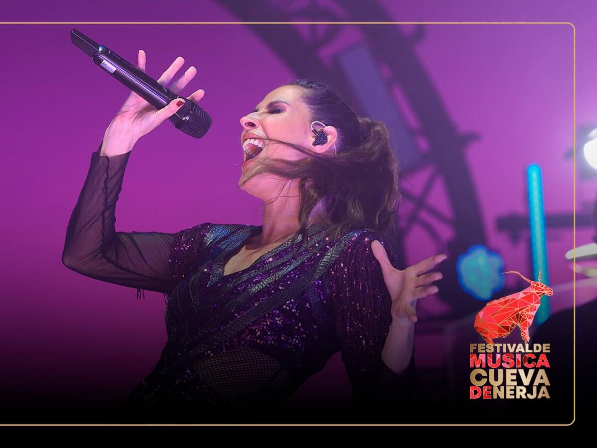Malú será el broche de oro del Festival de Música Cueva de Nerja de Málaga, con su gira 'A Todo Sí Tour - 25 años de Aprendiz'
