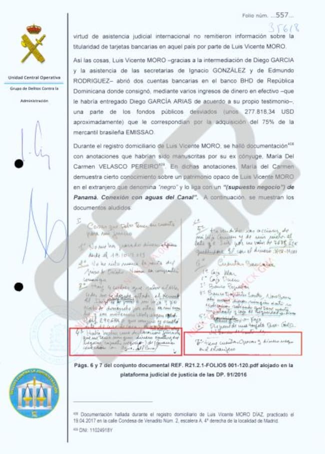 El hijo de Moro: "No papa, no"