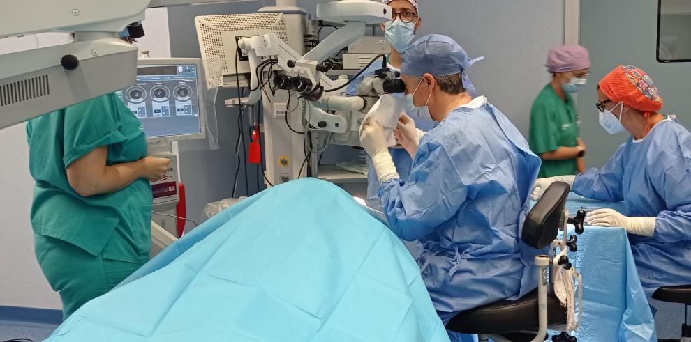 Interior de un quirófano antes de una operación