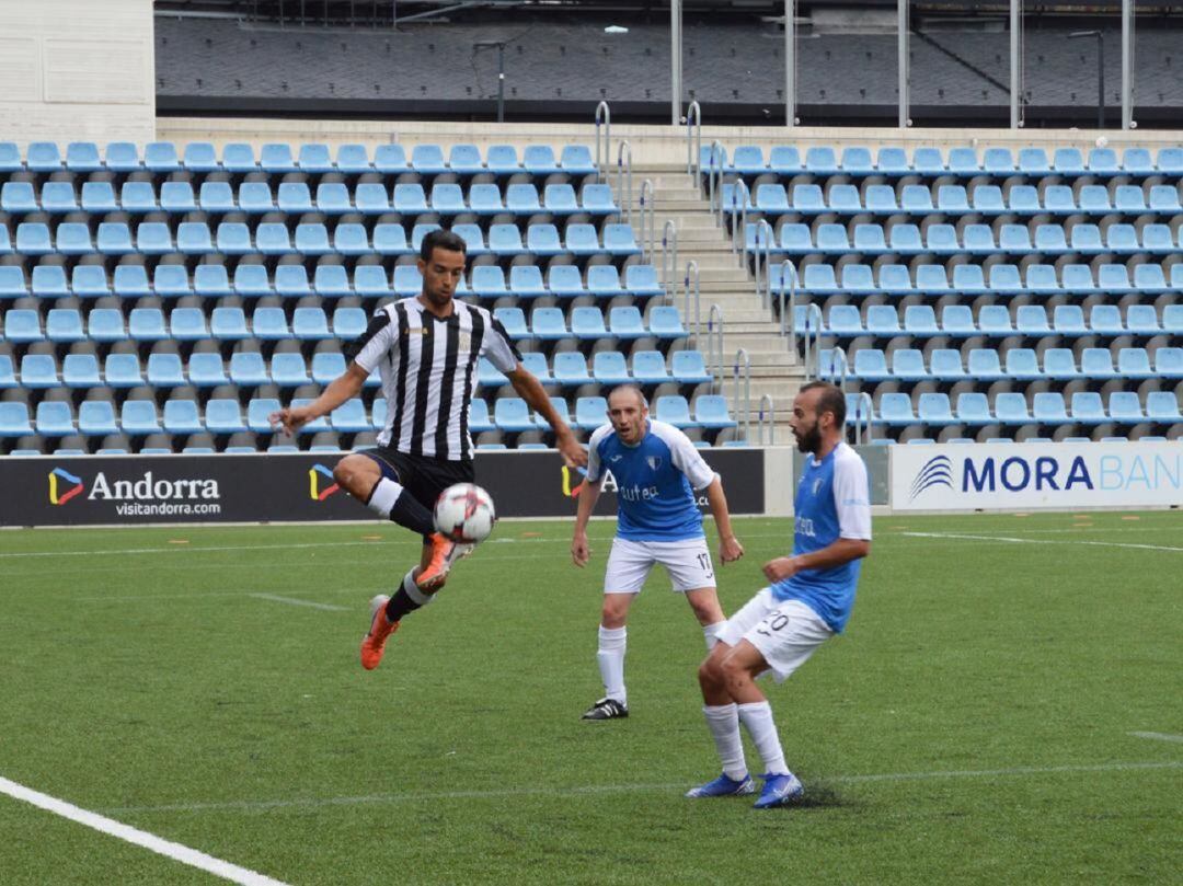 Imatge del partit entre l'Engordany i l'Inter Club d'Escaldes.
