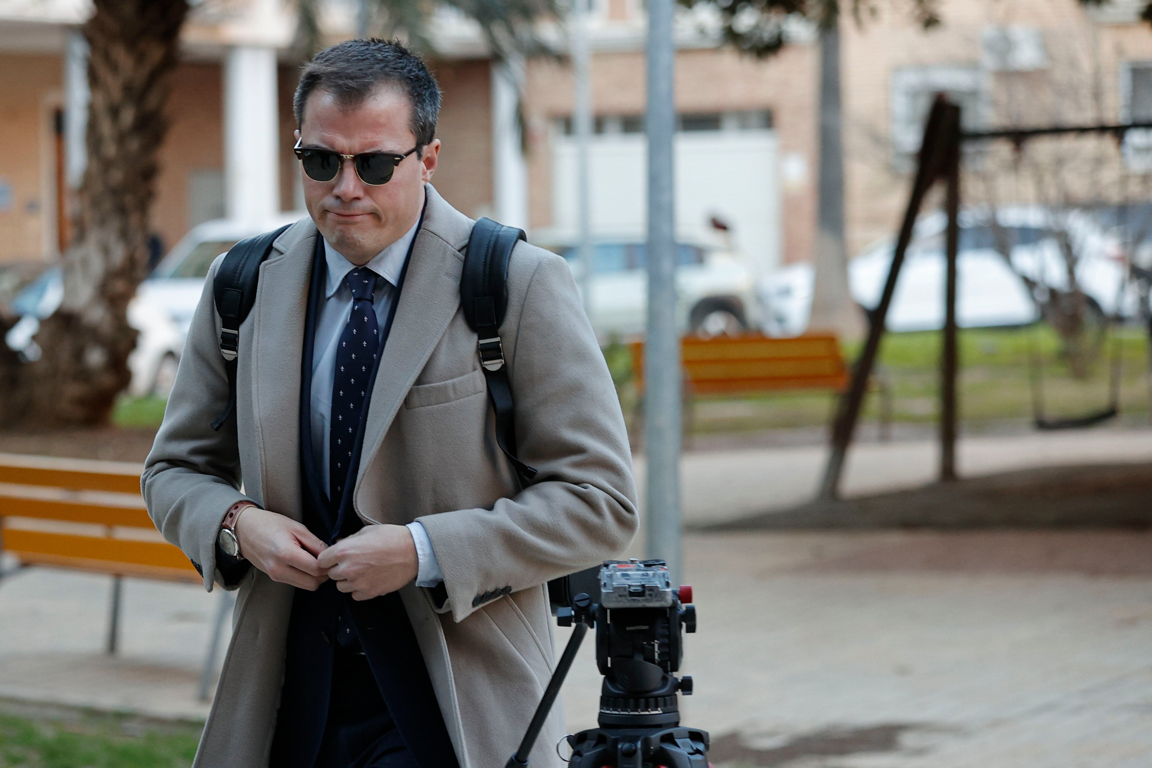 El exsecretario autonómico de Presidencia de la Generalitat Cayetano García declara como testigo ante la jueza de Catarroja que instruye la causa penal sobre la gestión de la DANA del 29 de octubre de 2024.