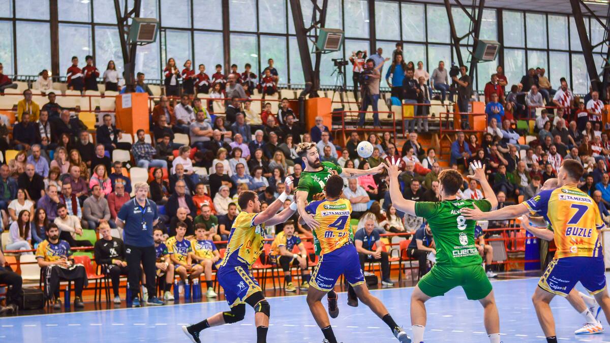 Un gran Rebi Cuenca se asegura como mínimo ser cuarto de la Liga ASOBAL