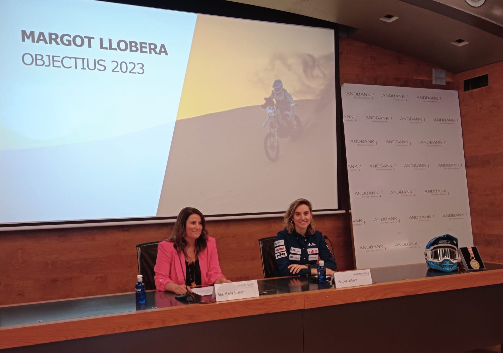 La pilot Margot Llobera renuncia a participar en moto al Dakar, però no descarta fer-ho com a copilot