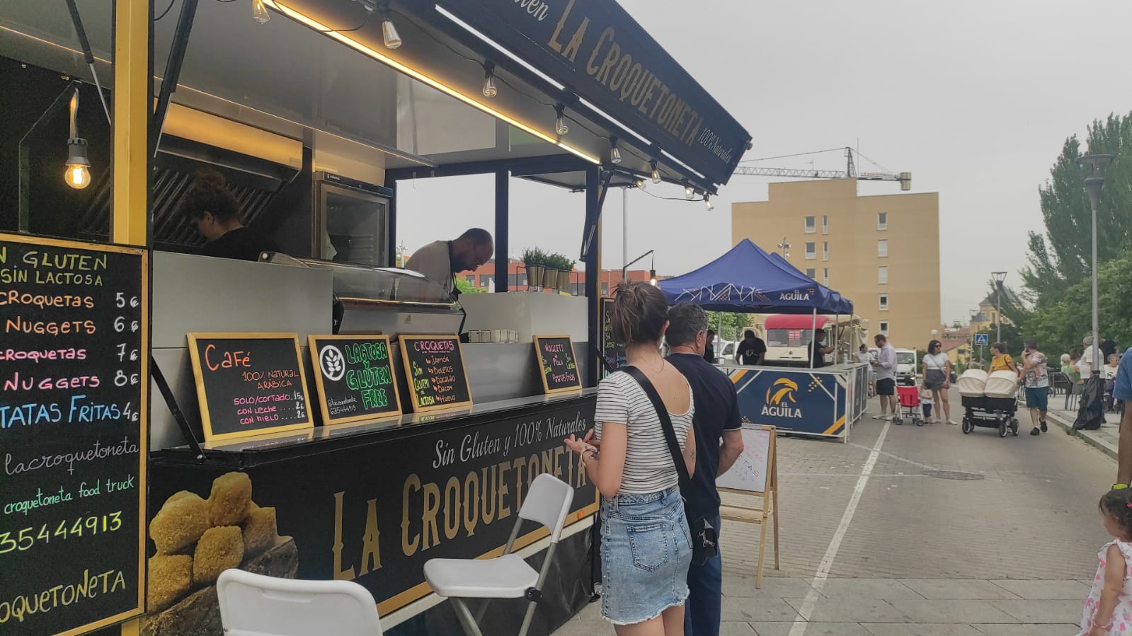 Los mejores food trucks en la Feria del Automóvil de Segovia