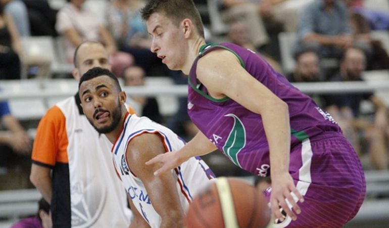 Marco Porcher durante un partido