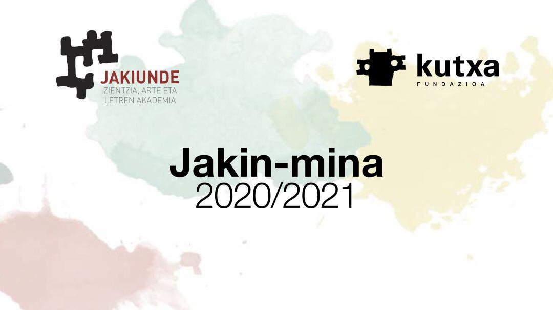 Imagen del programa Jakin-mina de Jakiunde