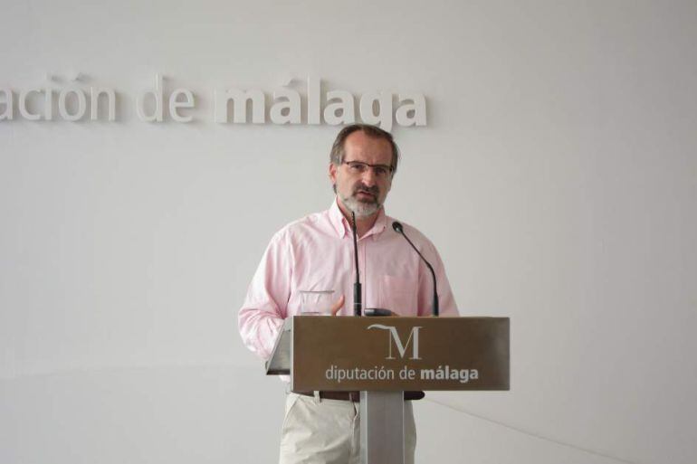 Gonzalo Sichar, portavoz de Ciudadanos en la Diputación de Málaga