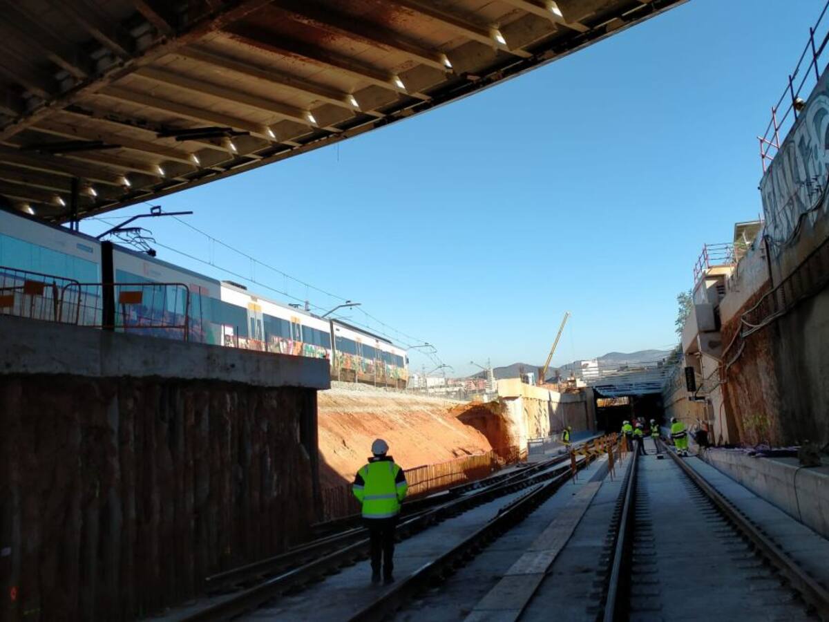Els trens de la R1 passaran per l'interior de l'estació de la Sagrera el 9 de desembre