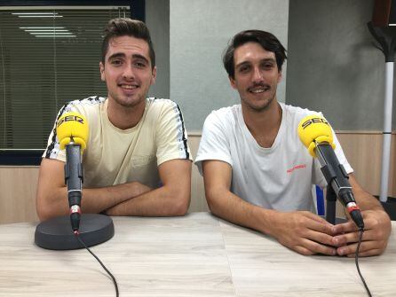 Miguel Sánchez (I) y Chema Díaz (D)