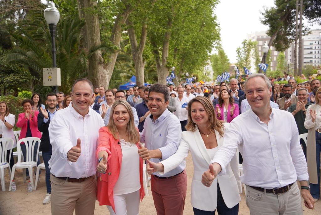 Carlos Mazón, presidente autonómico del Partido Popular en la presentación de los candidatos municipales a la provincia de Castellón.