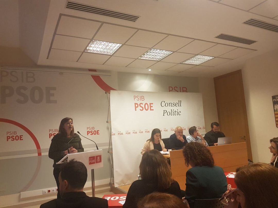 Reunión del Consell Politic del PSIB- PSOE