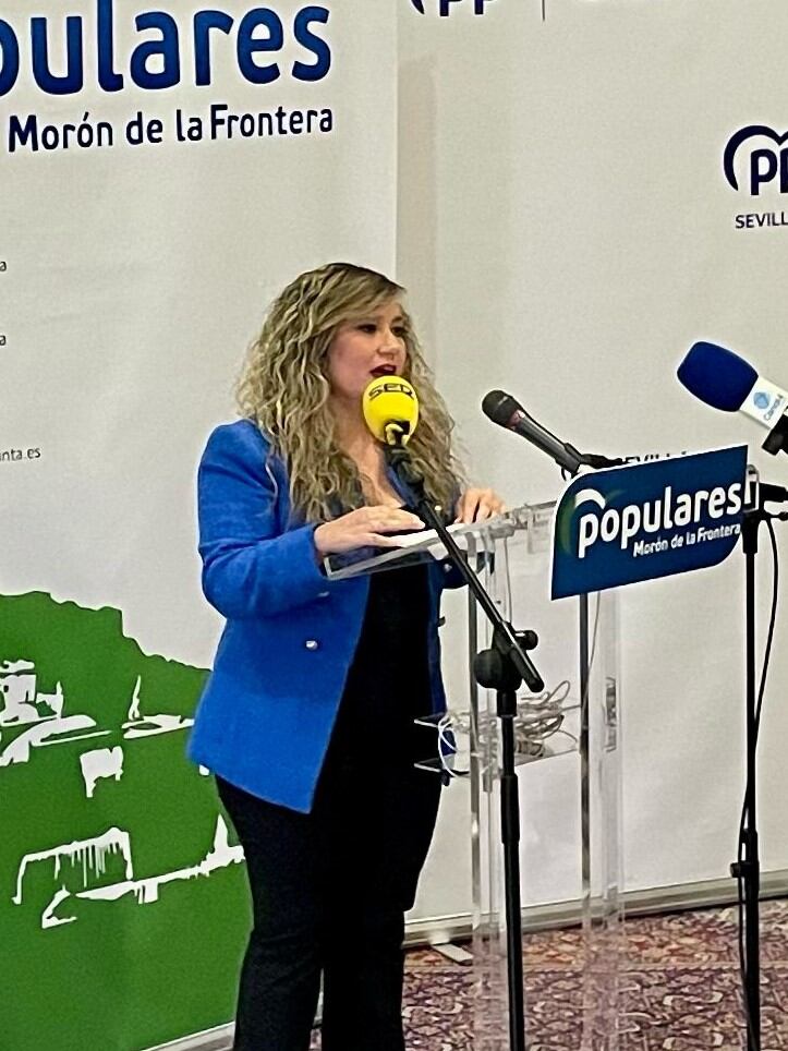 Gloria Hidalgo es presentada como candidata del PP a la alcaldía de Morón de la Frontera