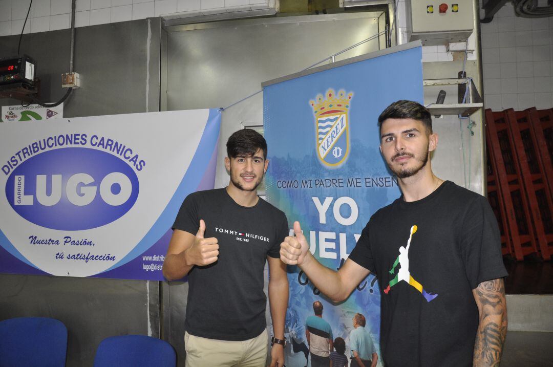 Rares y Samu nuevos jugadores del Xerez CD