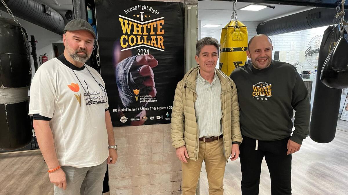 'Sold out' del club Sugar Ray en su velada de White Collar Boxing que se celebra este sábado 17 en Jaén