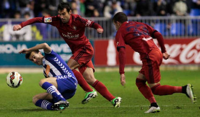Imágen del Alavés-Osasuna de la pasada temporada.
