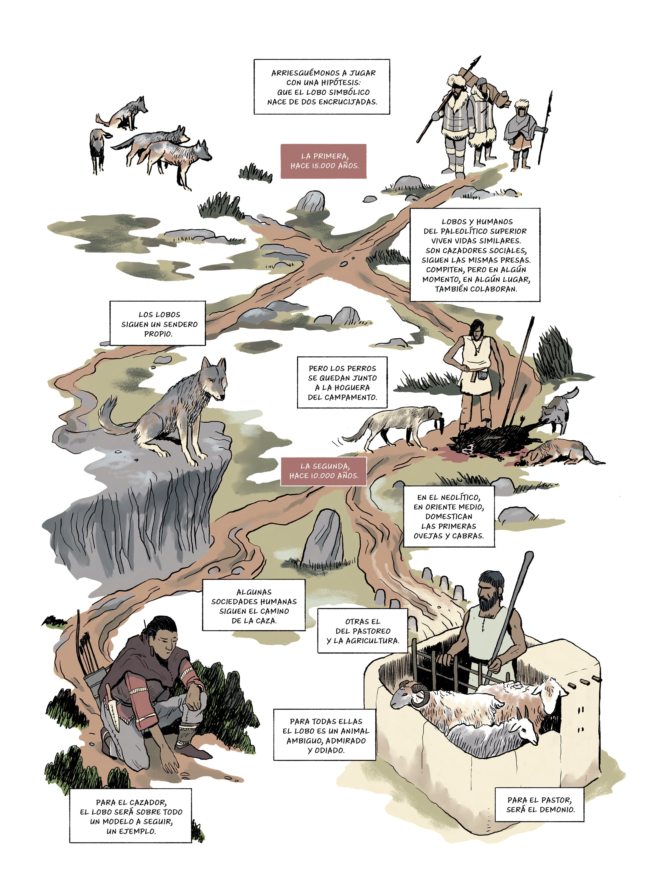 Página de 'La espera', de Mario Trigo, editado por Garbuix Books