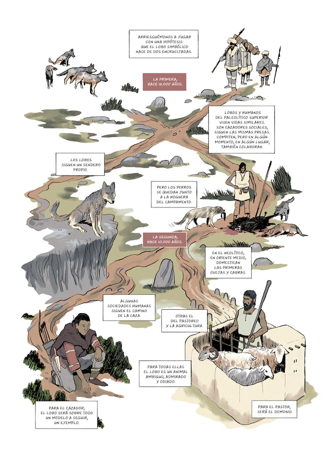 Página de 'La espera', de Mario Trigo, editado por Garbuix Books