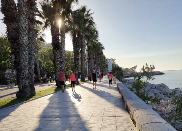 Paseo Marítimo de Málaga este sábado