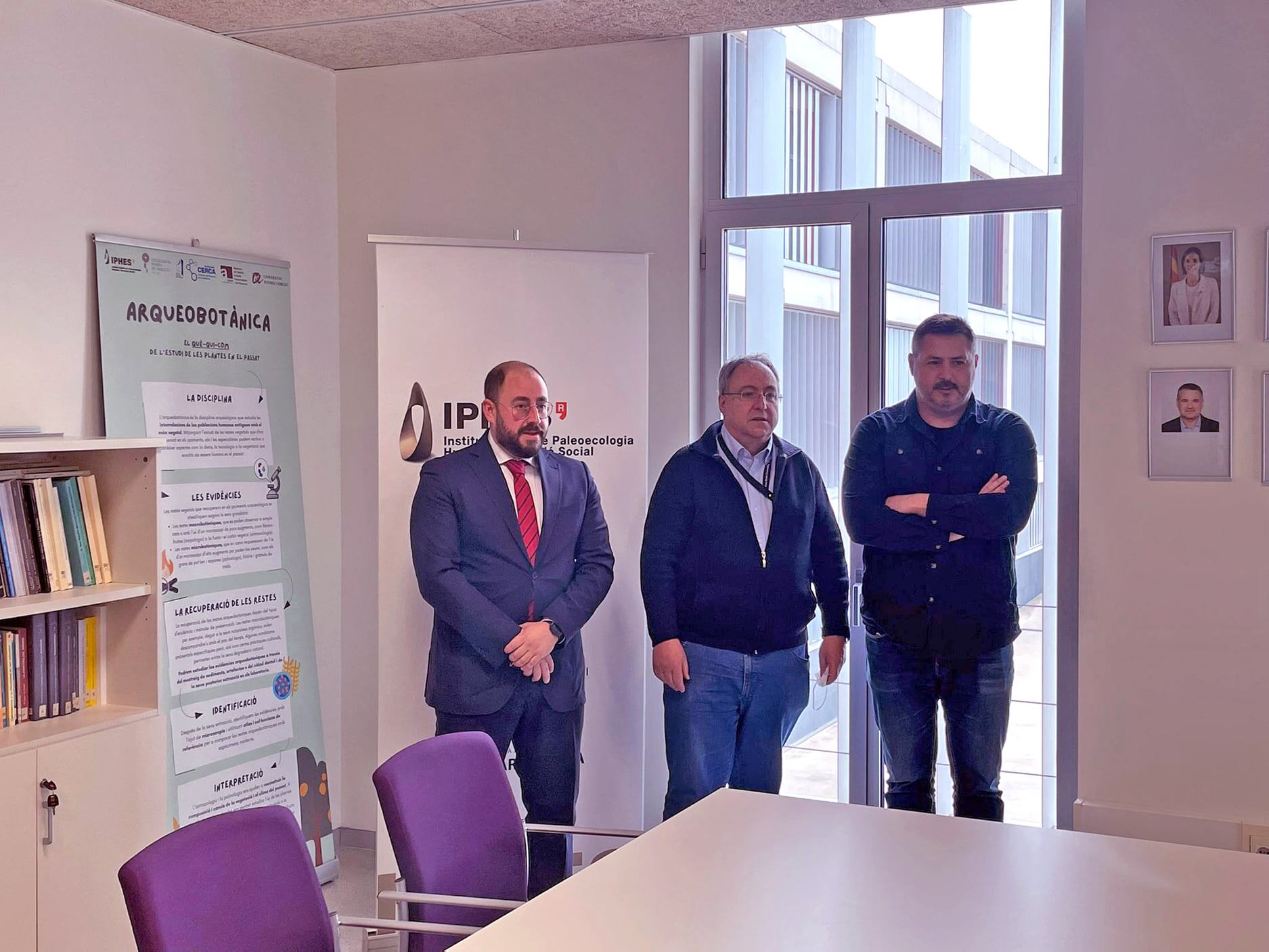 Visita a Tarragona a la sede del IPHES