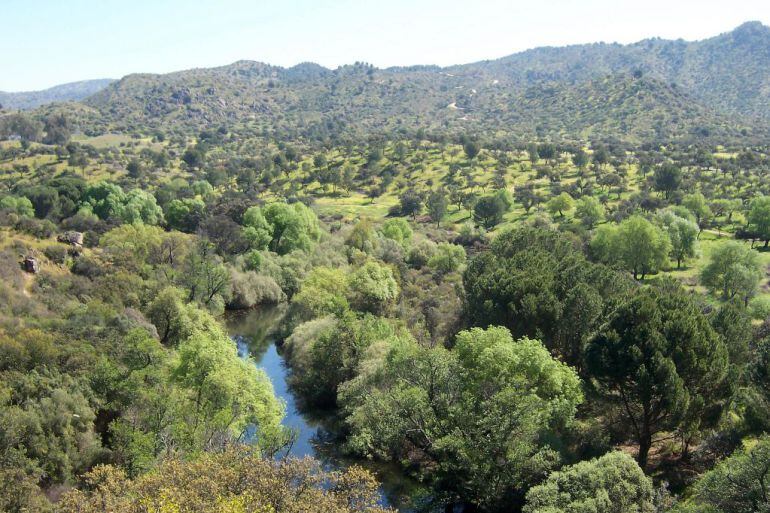 Paisaje de la Sierra de Andújar