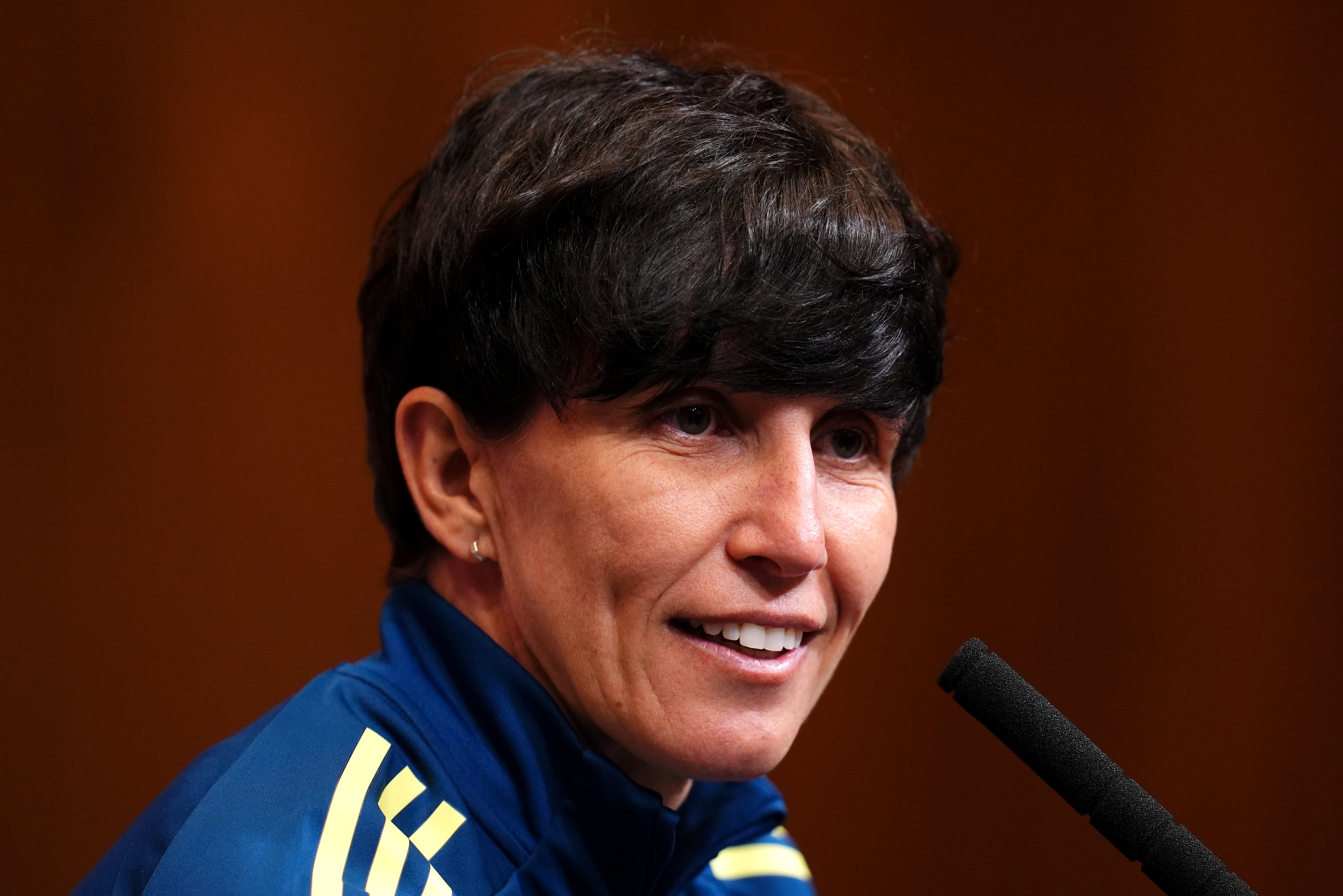 Sonia Bermúdez en rueda de prensa